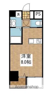 ライフコア駅南【805号室】の間取り