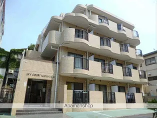 スカイコート市ヶ谷第3【4階】の外観