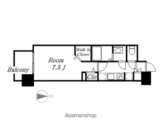 パルティール中村公園【11階】の間取り