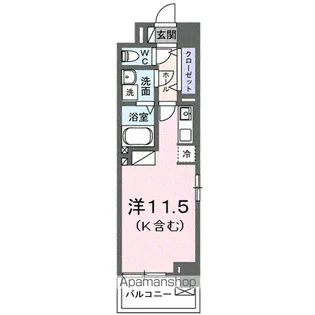 BOSCATO O.【1階】の間取り