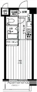 メインステージ椎名町【4階】の間取り