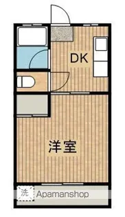 清国マンション【207号室】の間取り