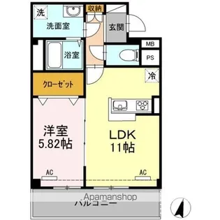 グランデュール レイ【2階】の間取り
