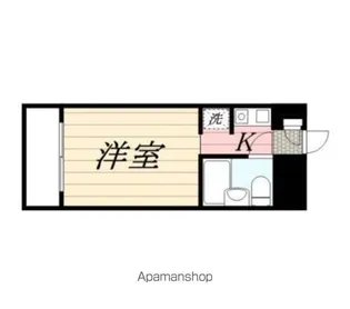 タッシ国立【4階】の間取り