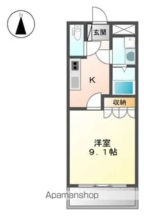 コーラル ガーデン【2階】の間取り