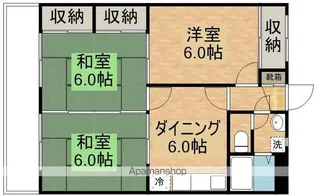 エリヴェール鹿屋【2階】の間取り
