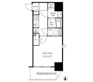ルーエ本町【7階】の間取り