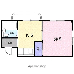 天神マンション【3階】の間取り