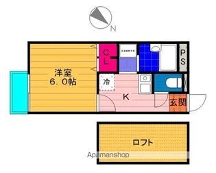 レオパレストリメゾン【1階】の間取り