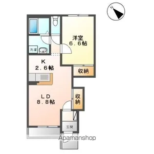 ルミナス【1階】の間取り