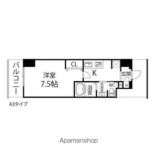 ルアーナ・エール・レジデンス卸町【204号室】の間取り