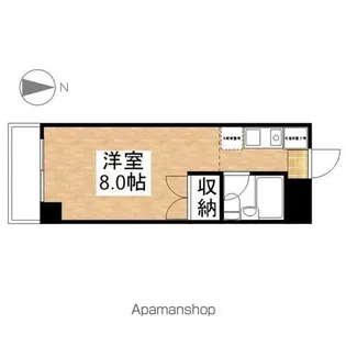 シャトー栄【3階】の間取り