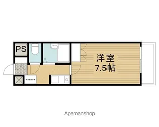 シャンテ三船Ⅱ【2階】の間取り