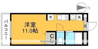 フィットハイム比島【2階】の間取り