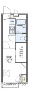 レオパレス野崎通B【207号室】の間取り