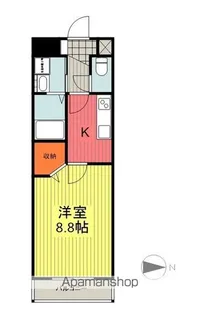 福島県福島市万世町【マンション】の間取り