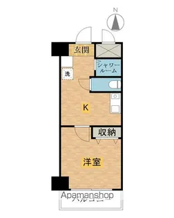 グロブナーハウス八王子Ⅱ【211号室】の間取り