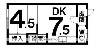 三浦ハイツ【2階】の間取り