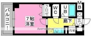 ヨーキハイム大濠【3階】の間取り