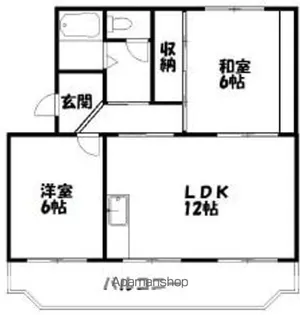 GLANZ【2階】の間取り