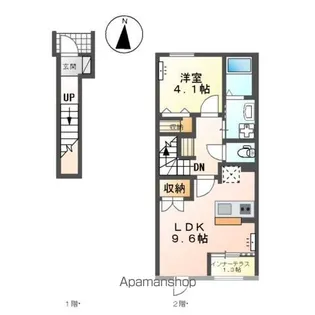 バン・ピース【2階】の間取り