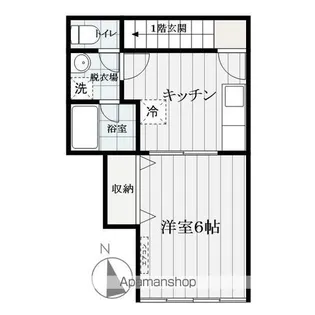 山形県山形市飯田5丁目【アパート】の間取り