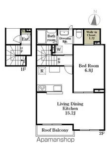 MAISON TINK【G号室】の間取り