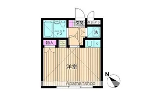 シャトレーヌ高円寺【2階】の間取り