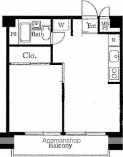 シャンボール小石川【610号室】の間取り