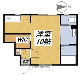 EKフラット【1階】の間取り