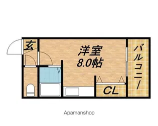 ヴァンクール北5条【701号室】の間取り