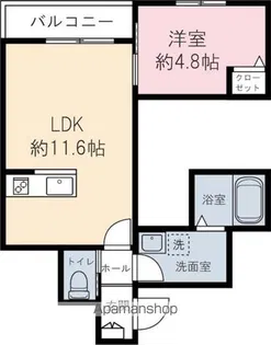 アーバンハイム小日向【202号室】の間取り