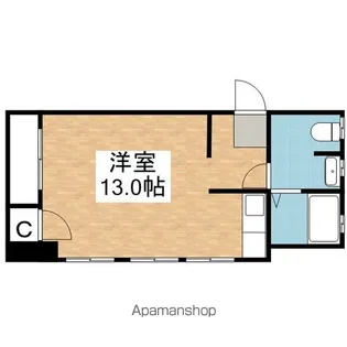 安藤ビル【403号室】の間取り