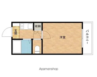 ラピュタ【409号室】の間取り