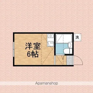 ウィンド上福岡【1階】の間取り