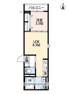 EN 前原【2階】の間取り