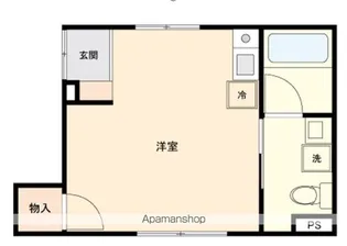 GLANZ【203号室】の間取り