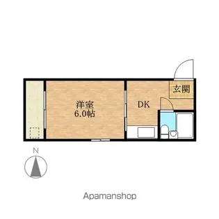 RKAマンション【3階】の間取り
