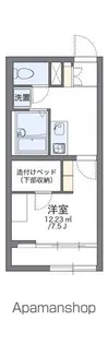 レオパレス大樹【203号室】の間取り