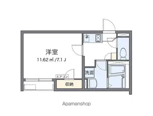 クレイノアプレッシオまりや【2階】の間取り