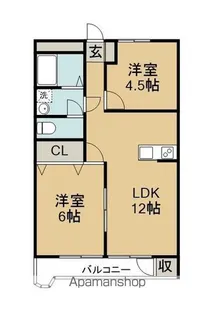 第4三宅ビル【301号室】の間取り