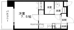 レジディア熊本辛島【11階】の間取り