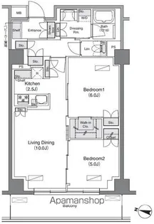 ソライエアイル練馬北町【2階】の間取り