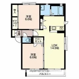 グランソーレ N【2階】の間取り