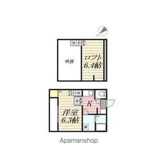 LA SPERANZA神宮西【1階】の間取り