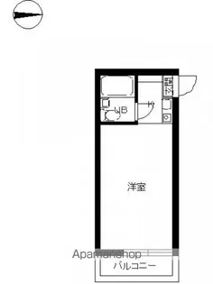 スカイコート新宿【203号室号室】の間取り