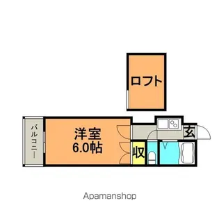 SUNRISE(サンライズ21)【2階】の間取り