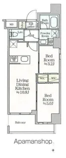 プロスタイルウェルス浅草アイル【9階】の間取り