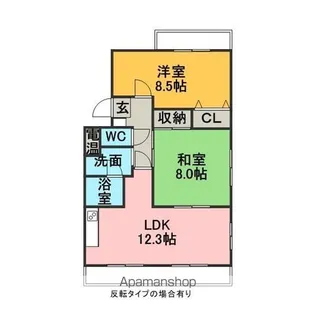 FIORE(フィオーレ)【1階】の間取り