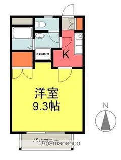 福島県福島市方木田字上原【アパート】の間取り